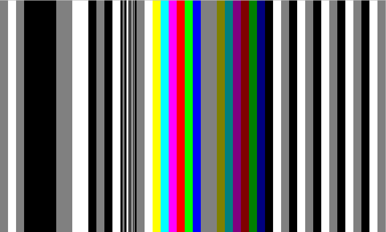 color test pattern