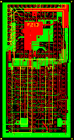 new F21 SRAM pcb, click for larger image