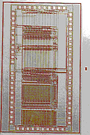 image map of f21b chip die, click on a part to get detail